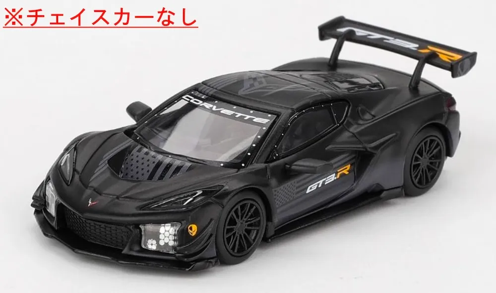 MINI GT シボレー・コルベット Z06 2023 チェイスカー MINI GT シボレー・コルベット Z06 2023 チェイスカー