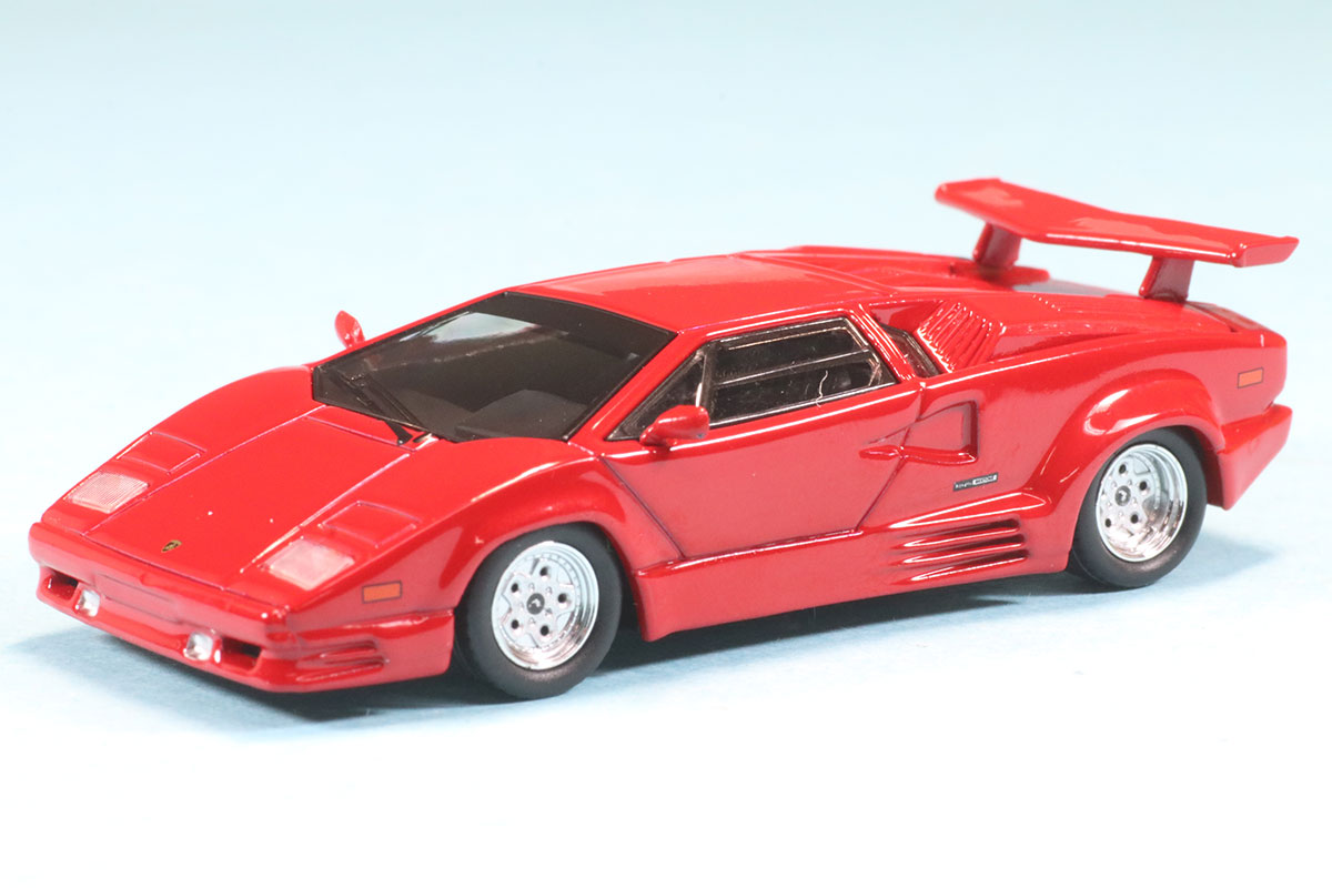  MINI GT 1/64 ランボルギーニ カウンタック 25th アニバーサリー レッド (左ハンドル)　MGT01192-L