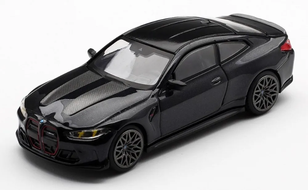予約] MINI-GT 1/64 BMW M4 CS ブラックサファイア (左ハンドル