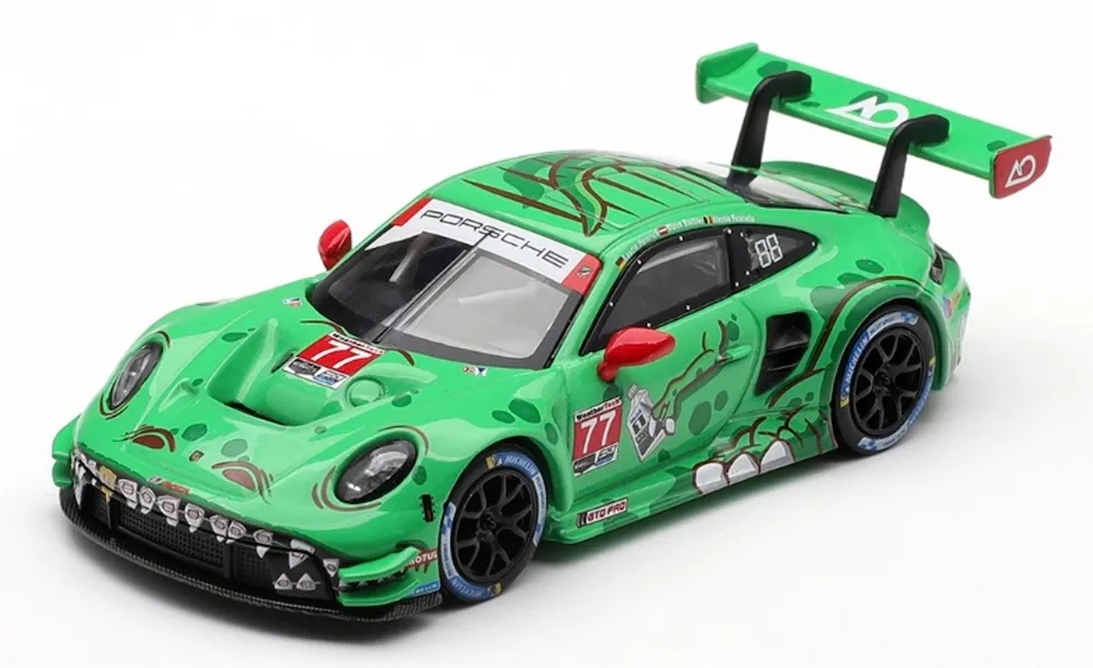 [予約] MINI-GT 1/64 ポルシェ 911 GT3 R (992) IMSA セブリング 12h 2025 ウィナーNo.77 AO Racing (左ハンドル)　MGT01218-L