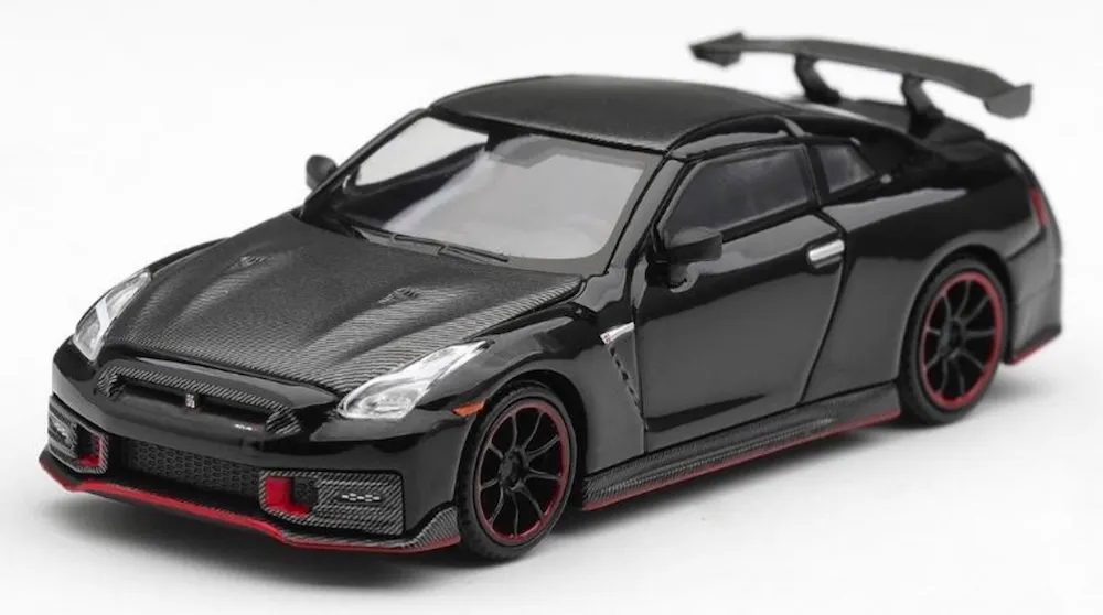 [予約] MINI-GT 1/64 ニッサン GT-R ニスモ 2024 ブラック (右ハンドル)　MGT01338-R