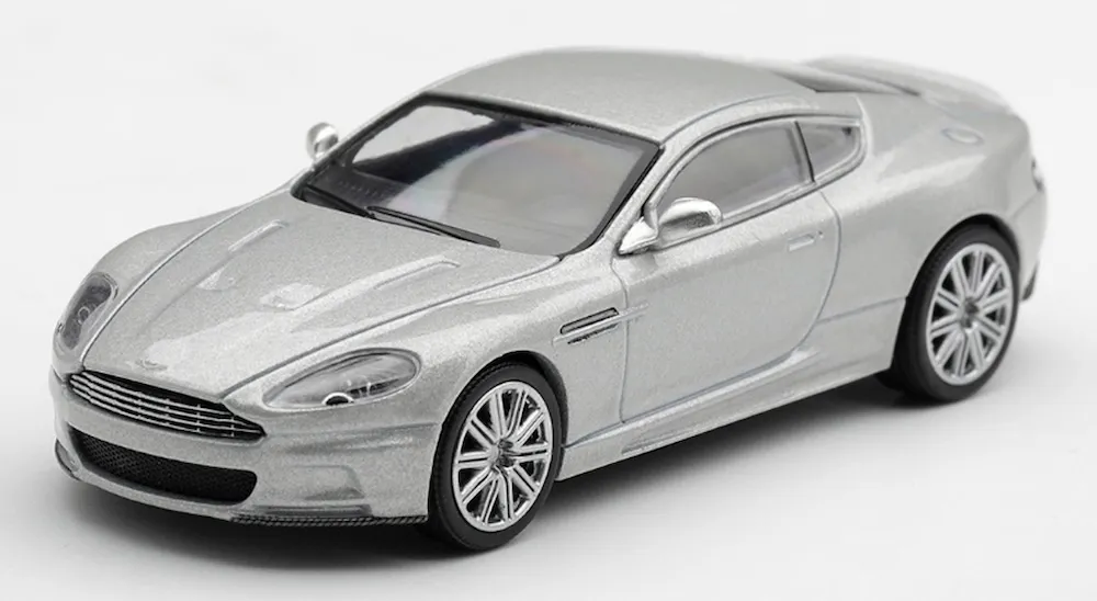 [予約] MINI-GT 1/64 アストンマーチン DBS 2008 ライトニングシルバー 2008 (左ハンドル)　MGT01360-L