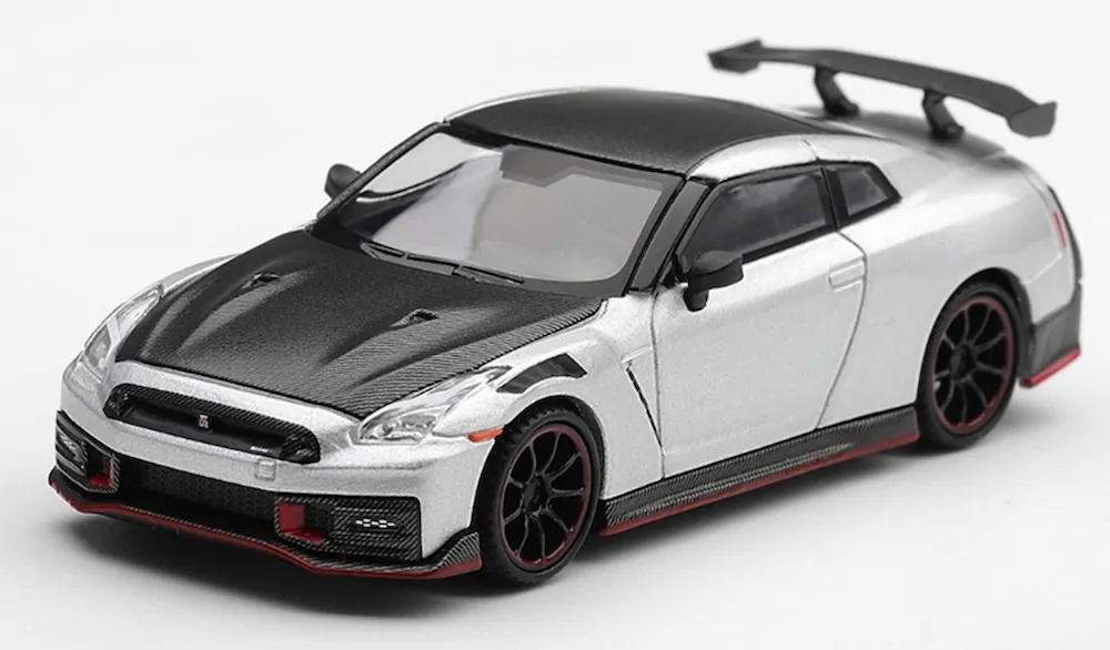 [予約] MINI-GT 1/64 ニッサン GT-R Nismo 2024 シルバー (右ハンドル)　MGT01361-R