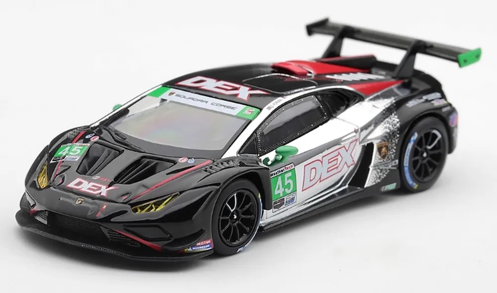 [予約] MINI-GT 1/64 ランボルギーニ ウラカン GT3 EVO2 IMSA シボレーGP 優勝車 2025 No.45 DEX Wayne Taylor Racing(左ハンドル)　MGT01370-L