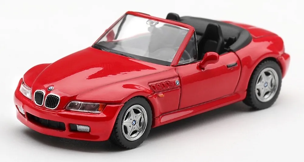 [予約] MINI-GT 1/64 BMW Z3 ヘルロット(レッド)(左ハンドル)　MGT01386-L