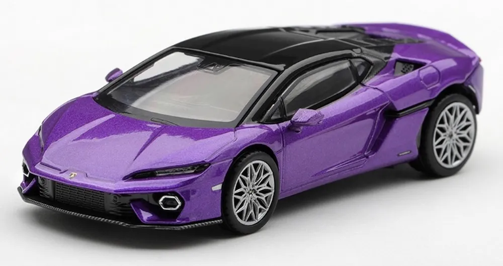 [予約] MINI-GT 1/64 ランボルギーニ テメラリオ ヴィオラパシファエ（左ハンドル）　MGT01394-L