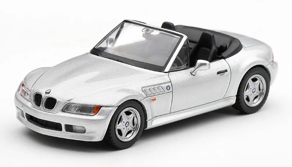 [予約] MINI-GT 1/64 BMW Z3 チタンシルバー (右ハンドル)　MGT01415-R