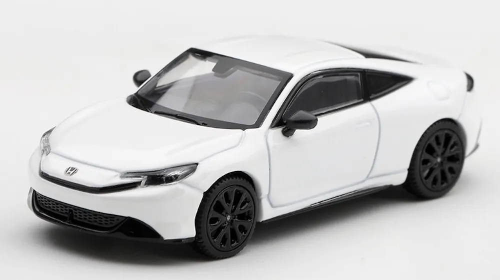 [予約] MINI-GT 1/64 ホンダ プレリュード ムーンリットホワイトパール (左ハンドル)　MGT01422-L