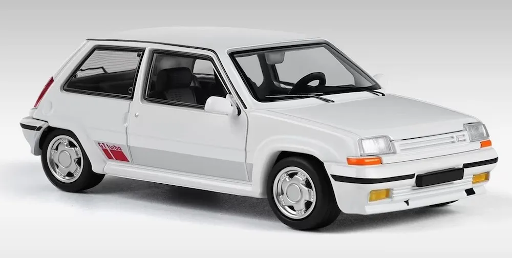 [予約] マスディ 1/64 ルノー 5 GT ターボ ホワイト　MI1000