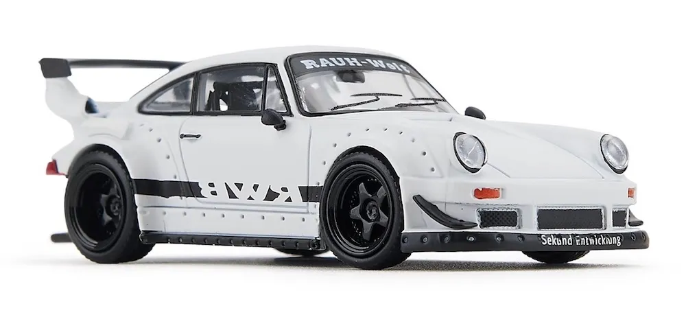 予約] ModelModel 1/64 RWB ポルシェ 911 930 ホワイト MM64