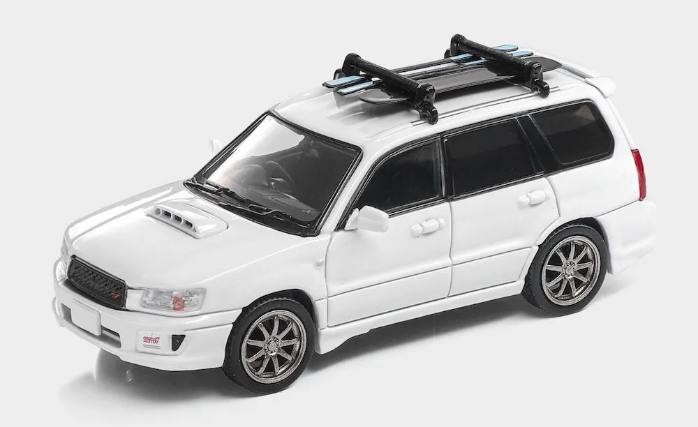 [予約] モデルモデル 1/64 スバル フォレスター STI Version ホワイト　MM64-SG9-003