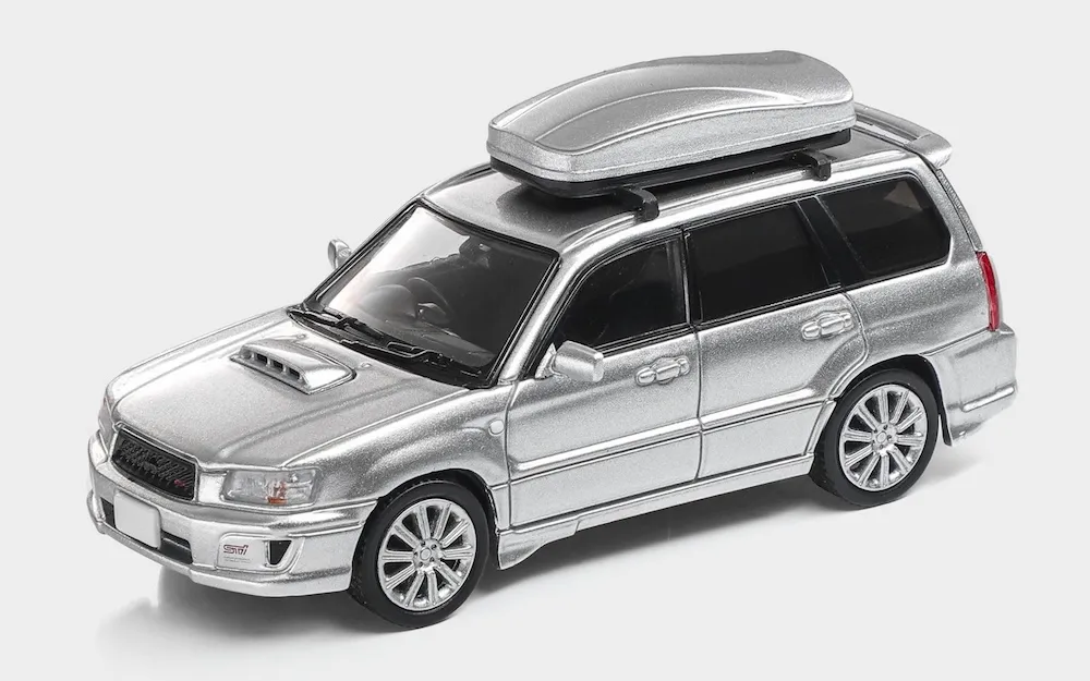 [予約] モデルモデル 1/64 スバル フォレスター STI Version シルバー　MM64-SG9-004