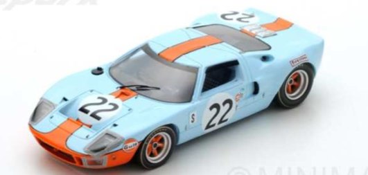 ラクーンオート特注製作　フォード GT40 LM69 優勝車　No.6 ラクーンオート特注製作 フォード GT40 LM69 優勝車 No.6