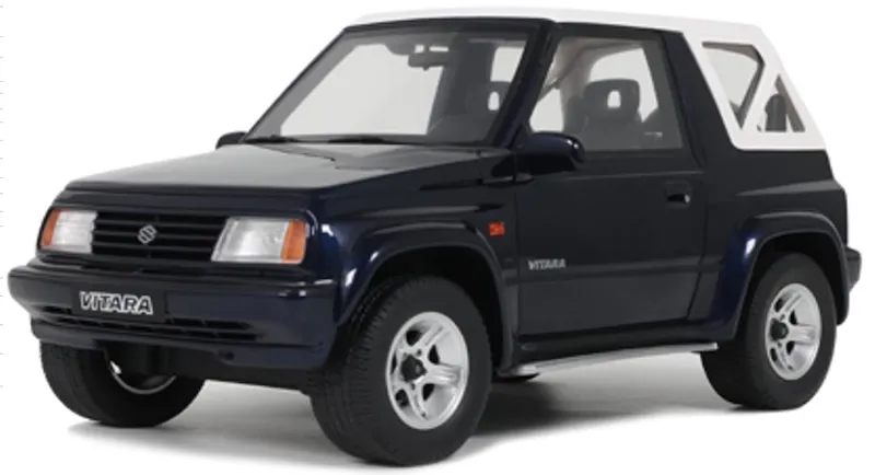 [予約] オットーモビル 1/18 スズキ ビターラ カブリオ JLX 1994 ディープブルー　OTM492