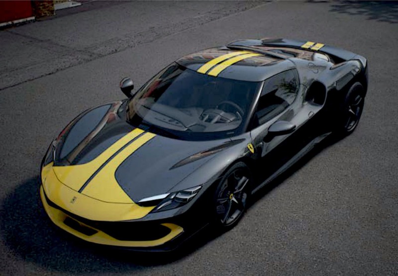 予約] BBR 1/18 フェラーリ 296 アセット フィロラノ カーボン