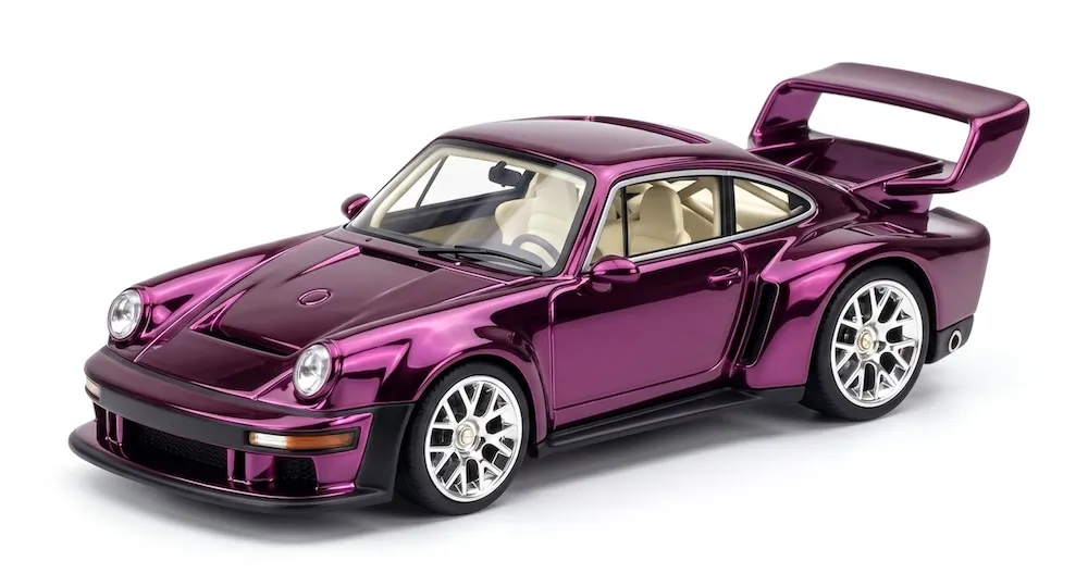 [予約] ポップレース 1/64 シンガー DLS ターボ パープル　PR640631