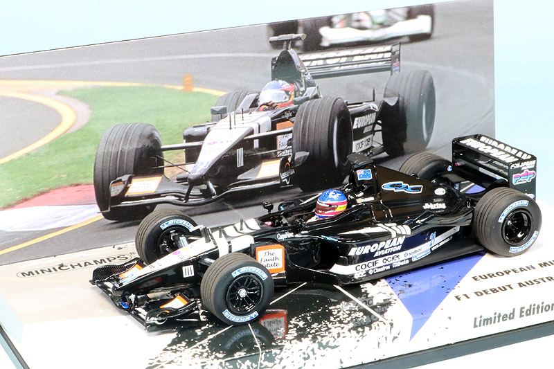ミニチャンプス 1/43 ヨーロピアン ミナルディ PS01 オーストラリアGP