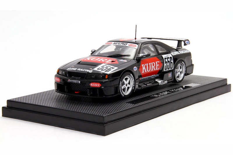 エブロ 1/43 KURE スカイライン GT-R R33 JGTC 1996 No.556　43977 43977