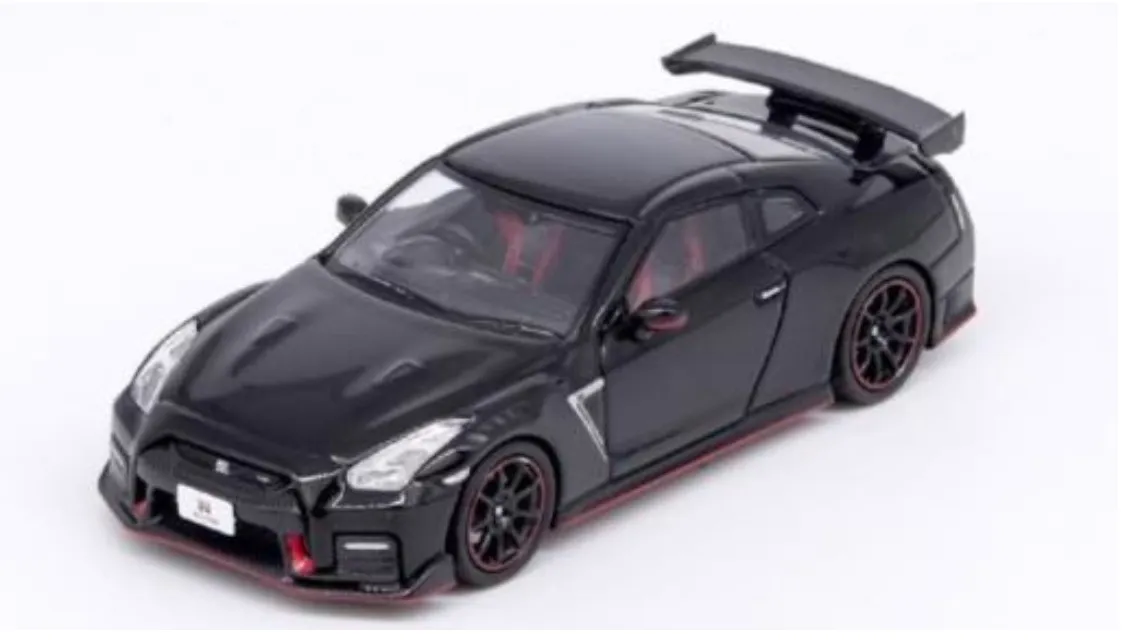 [予約] イノモデル 1/64 ニッサン GT-R R35 ニスモ ブラック　R35N-BLA