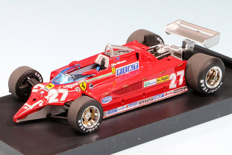 特価 Bosica / FDS (1/43) フェラーリ 126CK ブルム 1/43 フェラーリ 126CK ターボ 1981 G.ビルヌーブ R646