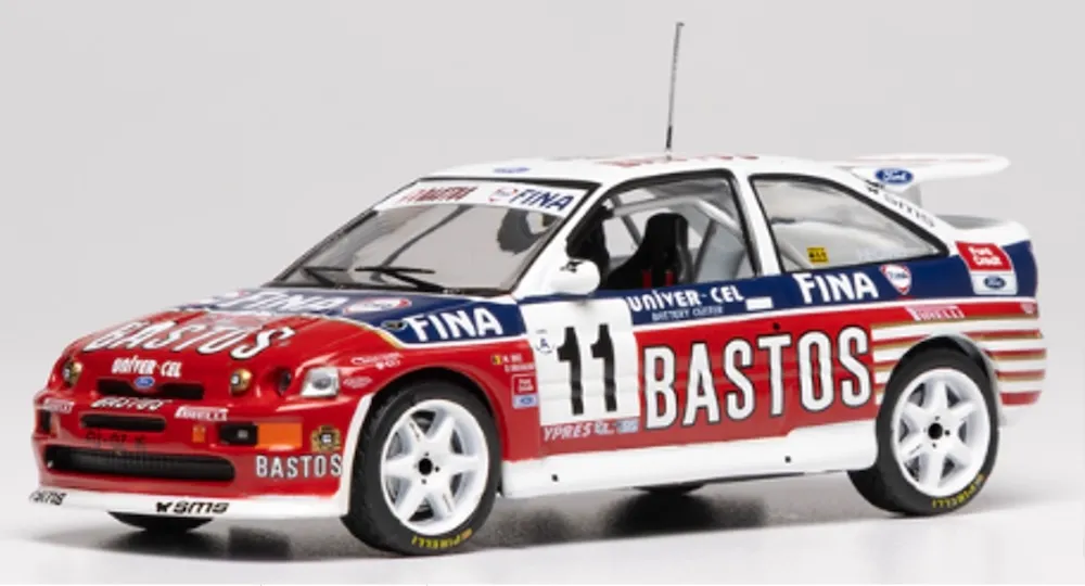 [予約] イクソ 1/43 フォード エスコート RSコスワース 1995 イープルラリー No.11 M.ドゥエズ / D.グラタルー RAC450B