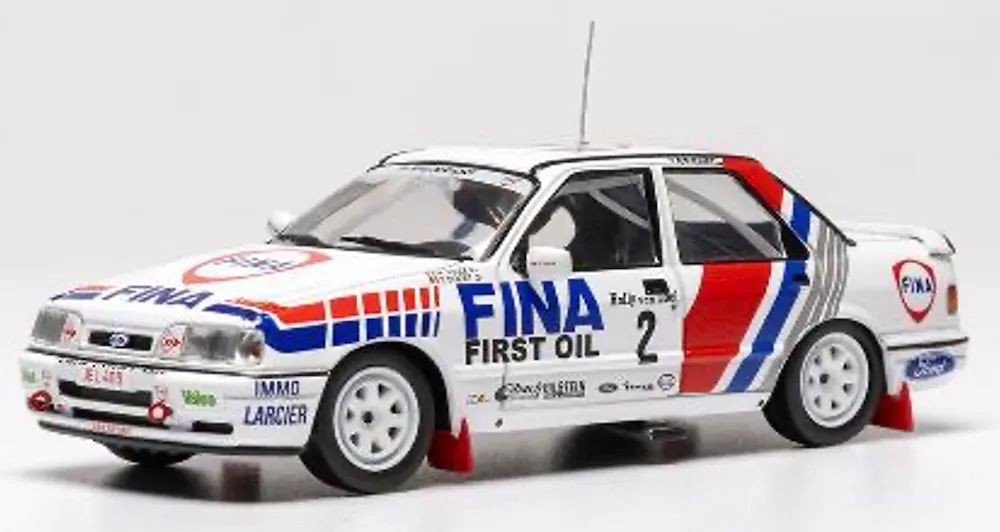 [予約] イクソ 1/43 フォード シエラ RS コスワース 4x4 1990 ラリー ファン ローイ No.2 M デュエズ / Y ボゼット　RAC459A
