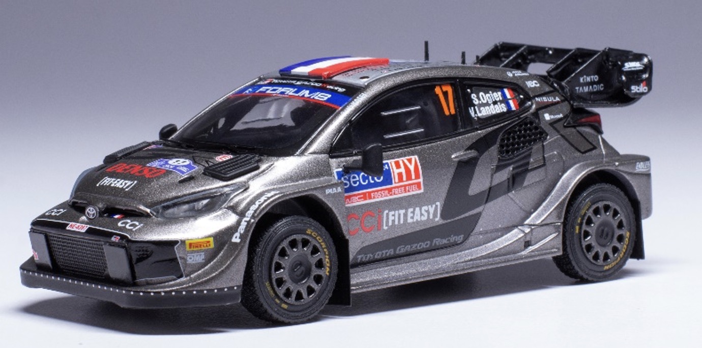 ixo 1/18 GRヤリス 2024 ラリーフィンランド #69 Ixo 1:18 Toyota GR Yaris Rally1 Hybrid #69 Winner Safari