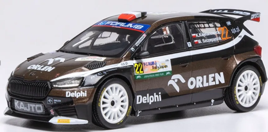 予約] イクソ 1/43 フォード プーマ ラリー1 ラリージャパン 2024 No