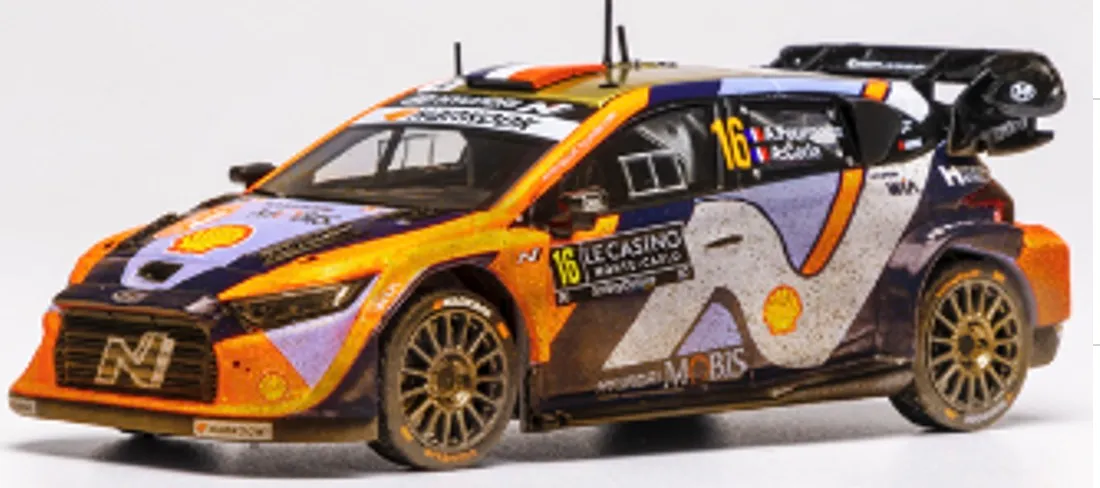 予約] イクソ 1/43 ヒョンデ i20 N ラリー1 2025 モンテカルロラリー