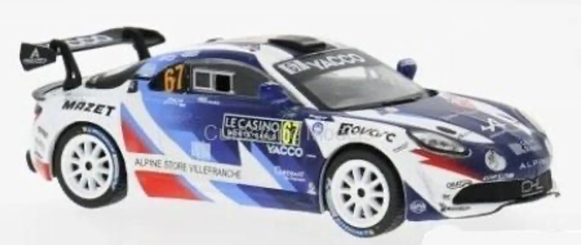 [予約] イクソ 1/43 アルピーヌ A110 RGT 2025年 ラリーモンテカルロ No.67 R アスティエ / D ジローデ　RAM980