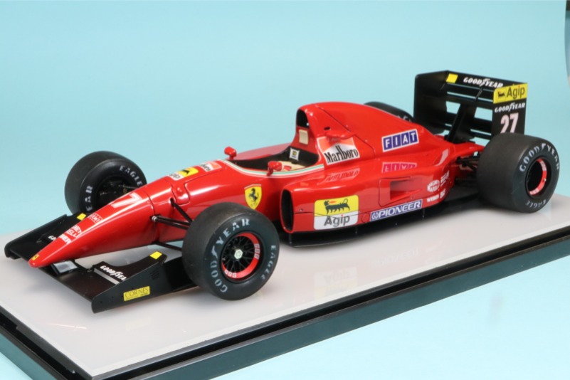個人製作完成品 委託販売品 1/20 フェラーリ F92AT 日本GP 1992 J.アレジ　RF5008TKD