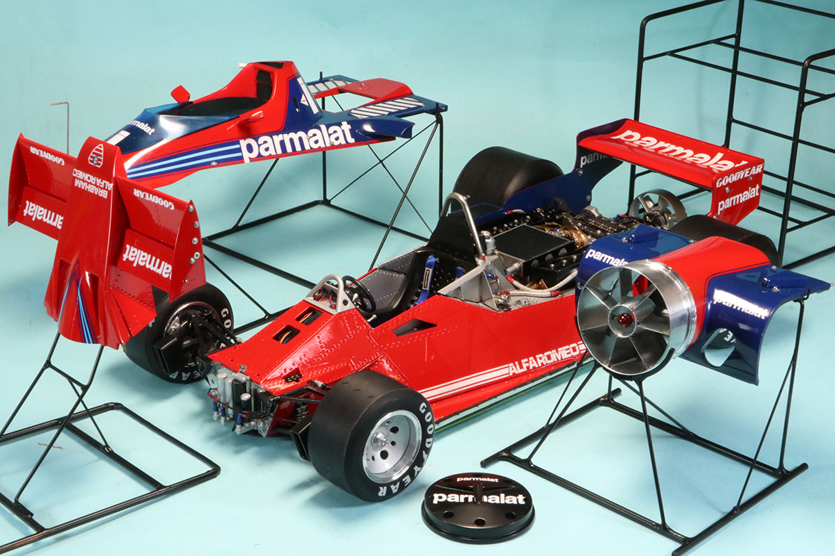 個人製作完成品 委託販売品 1/12 ブラバム アルファロメオ BT46B スウェーデンGP 1978 ファンカー N.ラウダ ウィナー　RFIK461_TO