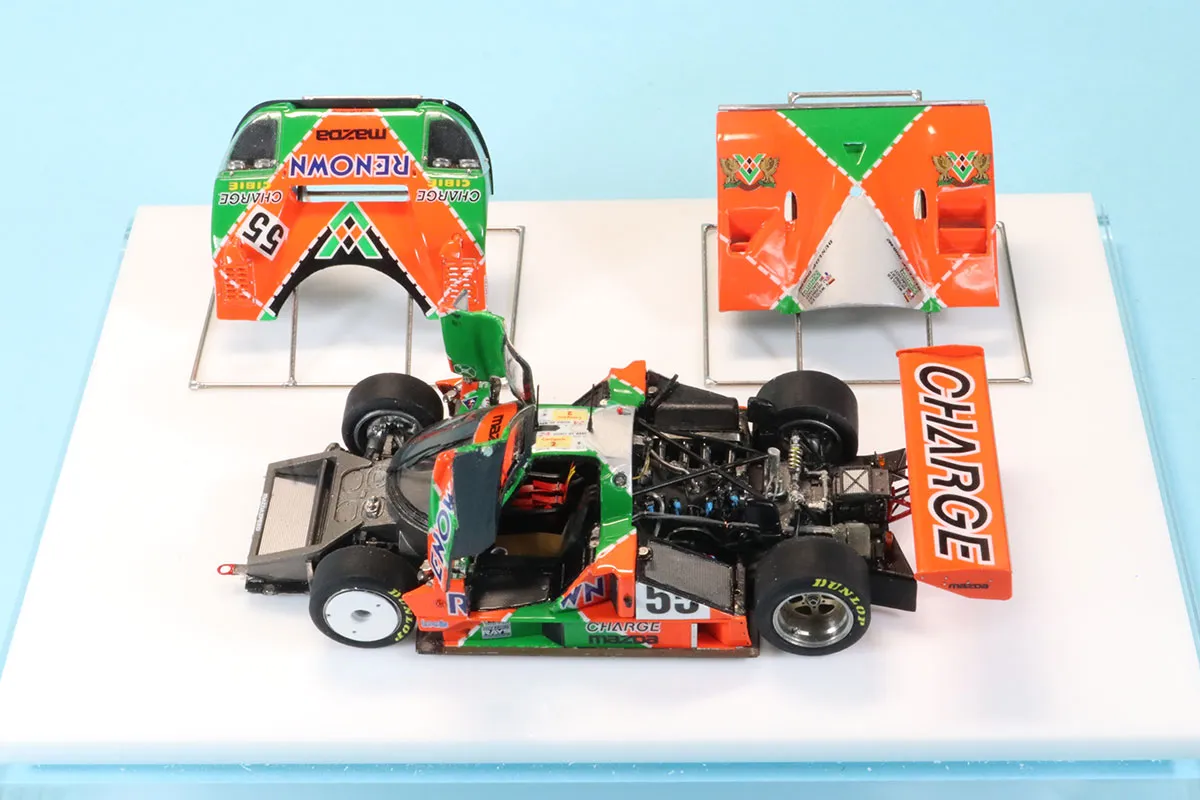 ロムファクトリー 1/43 マツダ 787B ルマン 1991 No.55 フル開閉　RFK657_KI3