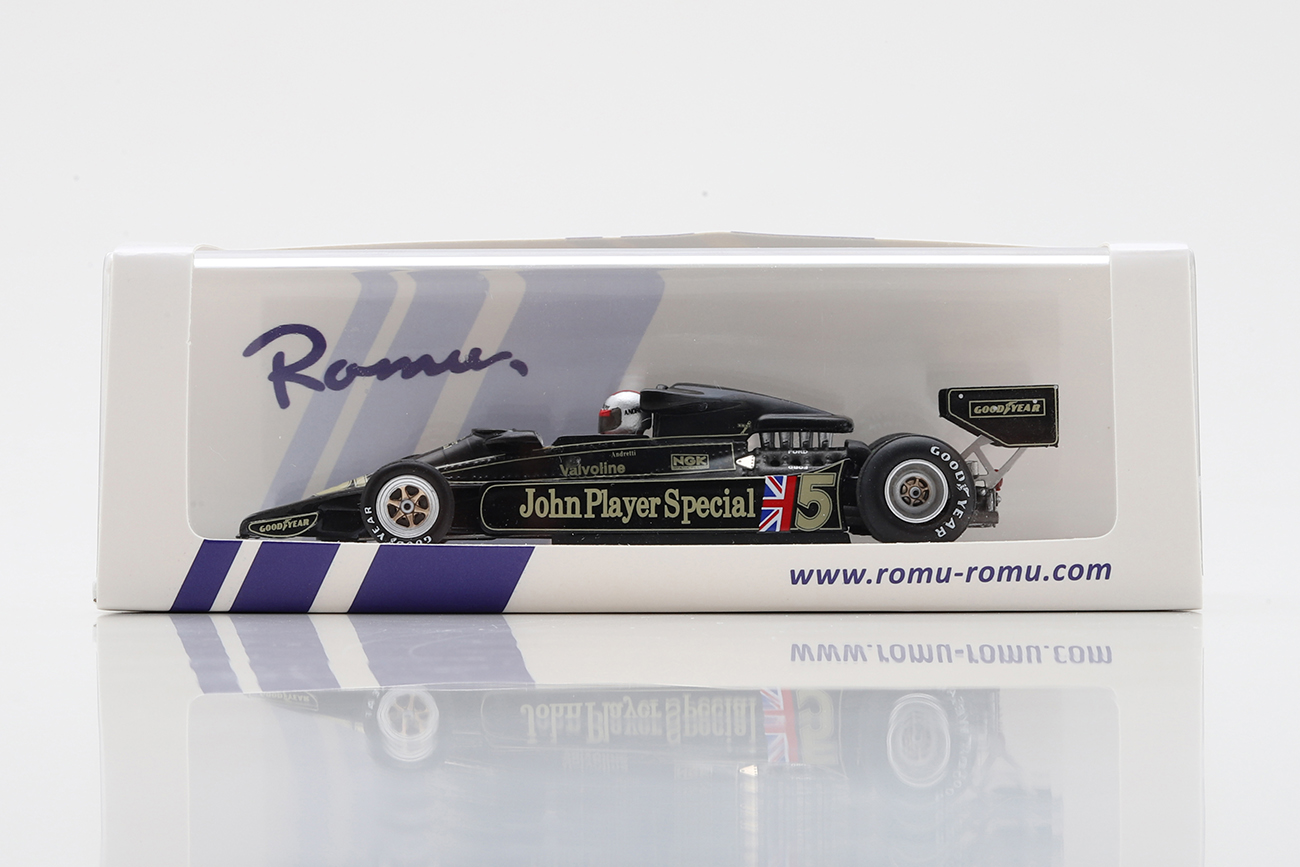 ロム特注スパーク 1/43 ロータス 78 日本GP  1977 M.アンドレッティ　ROMU056