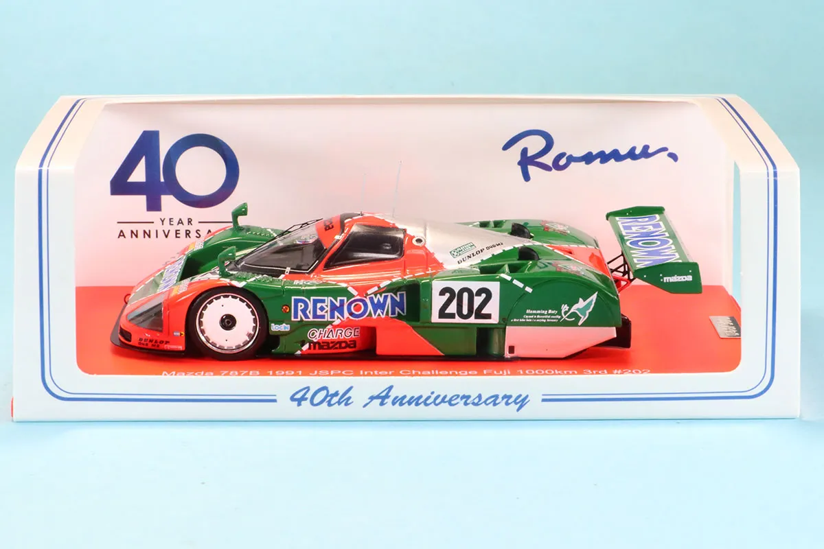 予約] 40周年記念商品 ロム特注スパーク 1/43 マツダ 787B JSPC
