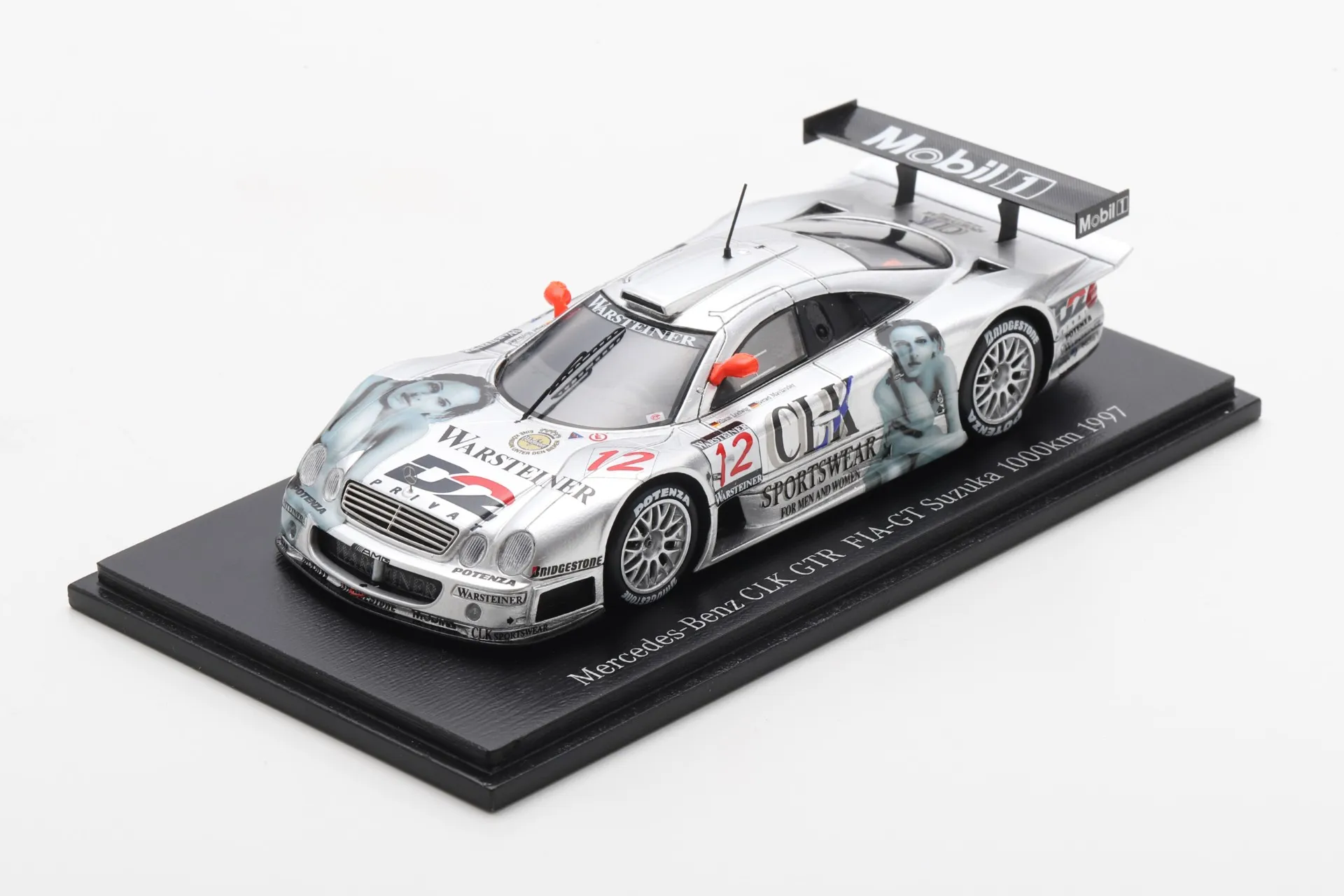 予約] ロム特注スパーク 1/43 メルセデス CLK-GTR Ladies CLK Sport