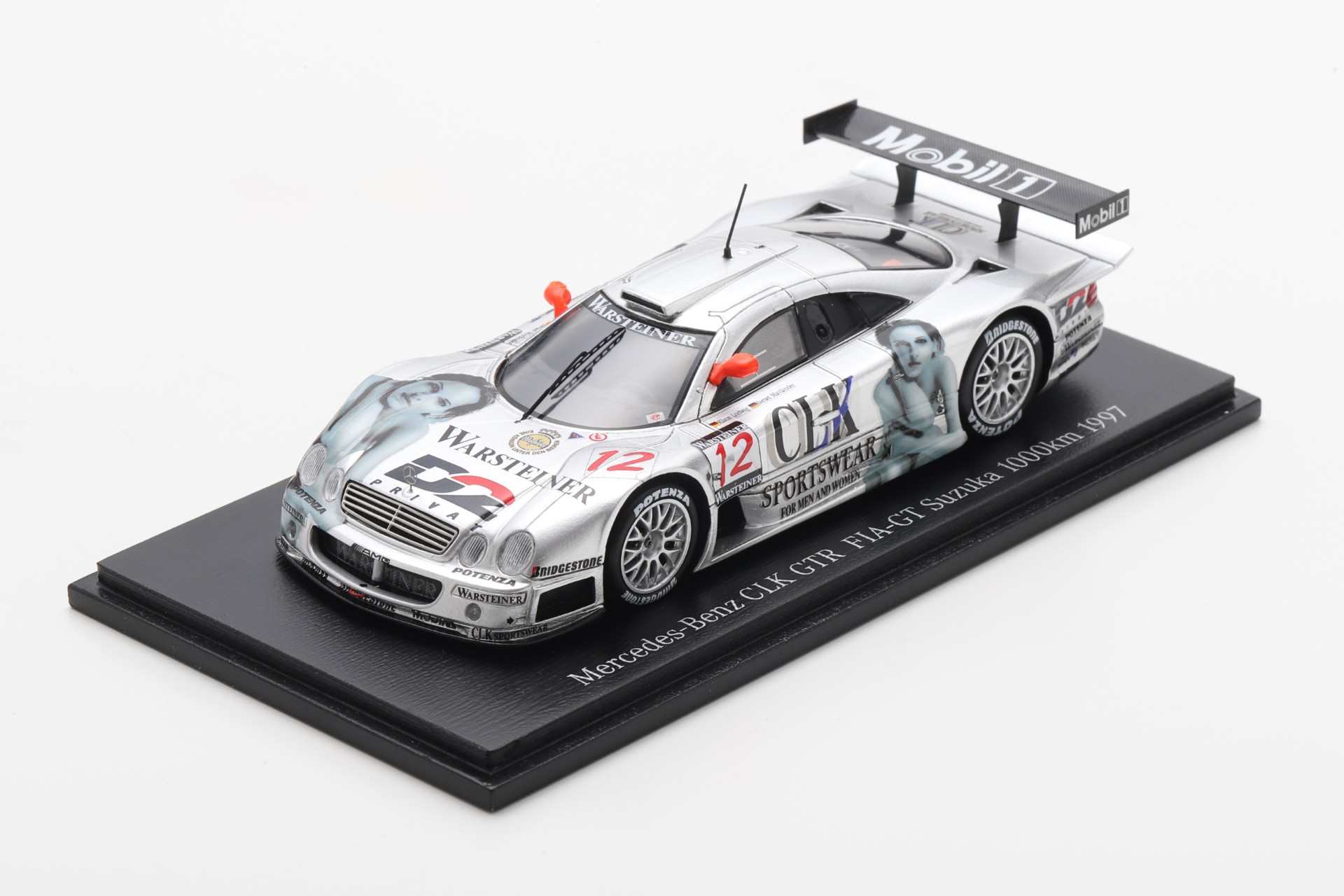 企画中] ロム特注スパーク 1/43 メルセデス CLK-GTR Ladies CLK Sport
