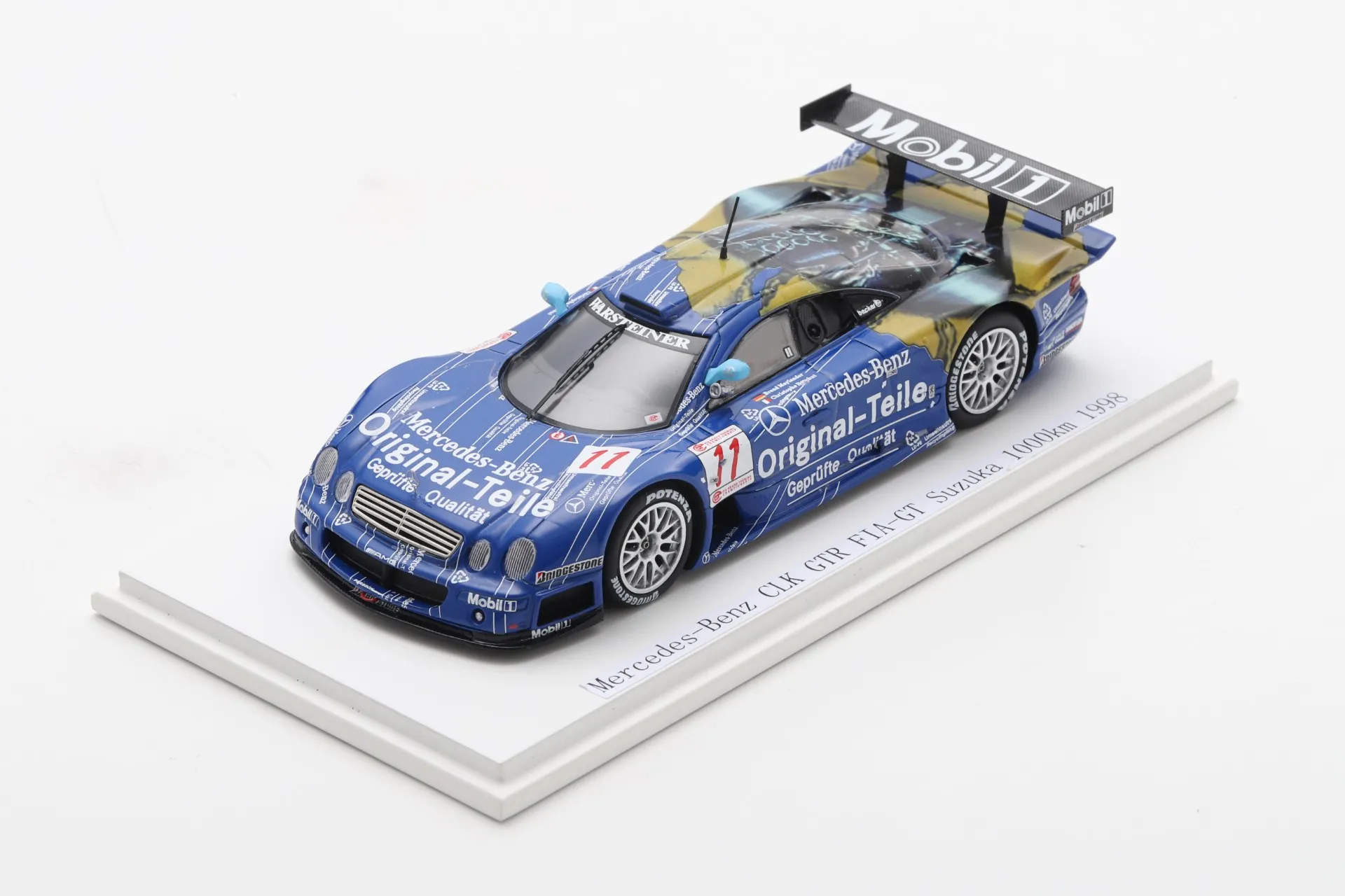 [企画中] ロム特注スパーク 1/43 メルセデス CLK-GTR Original Teile FIA-GT 鈴鹿 1000km 1998 No.11 4th　ROMU079