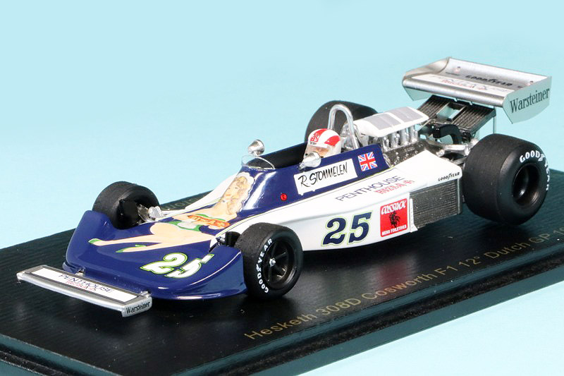 レースランド特注スパーク 1/43 ヘスケス 308D コスワース オランダGP