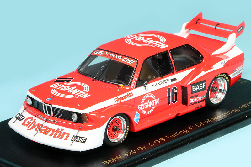 レースランド特注スパーク 1/43 BMW 320 Gr.5 DRM ノリスリンク 1979 4th No.16　RS1736