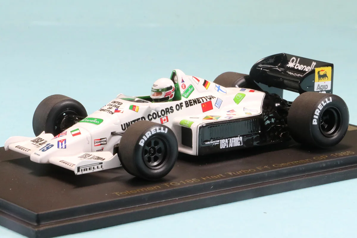 レースランド特注スパーク 1/43 トールマン TG185 ドイツGP  T.ファビ RS1751