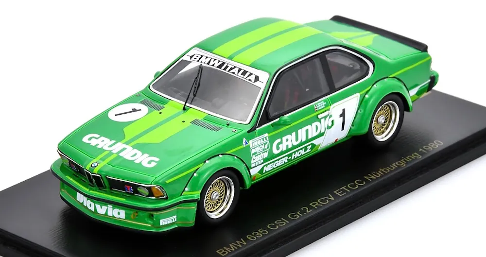 予約] スパーク 1/43 BMW 635 CSi Gr. 2 レーシング・コーポレーション