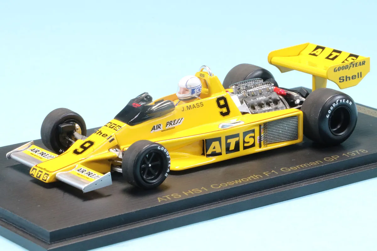 レースランド特注スパーク 1/43 ATS HS1 コスワース ドイツGP 1978 J.マス　RS1768