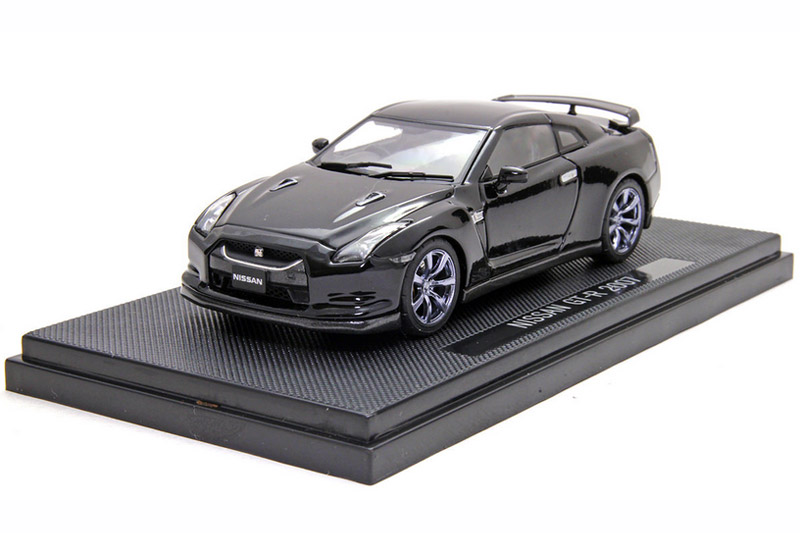 44040 - エブロ 1/43 ニッサン GT-R R35 スーパーブラック 44040