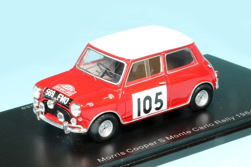 スパーク 1/43 モーリス クーパー モンテカルロ 1964 No.105　S1192