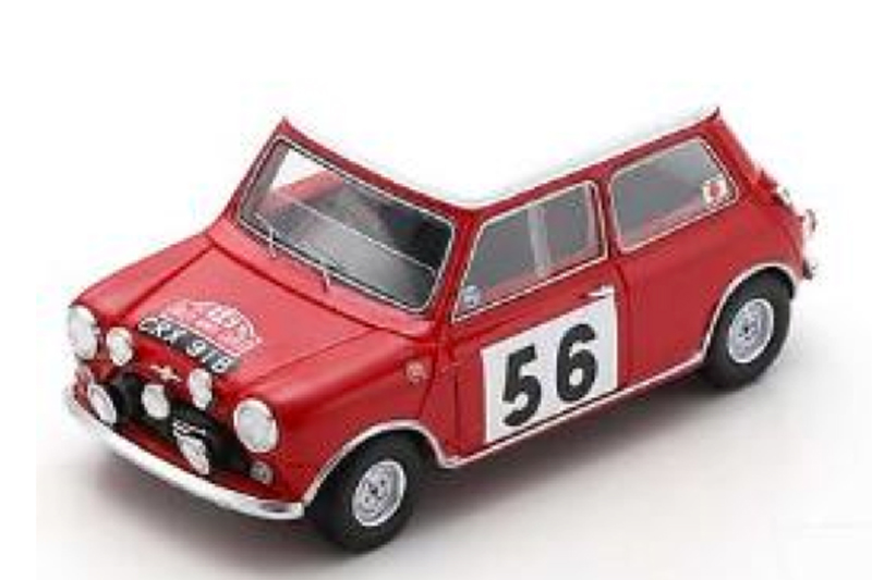 [予約] スパーク 1/43 BMC クーパー S モンテカルロラリー 1965 No.56　S1195