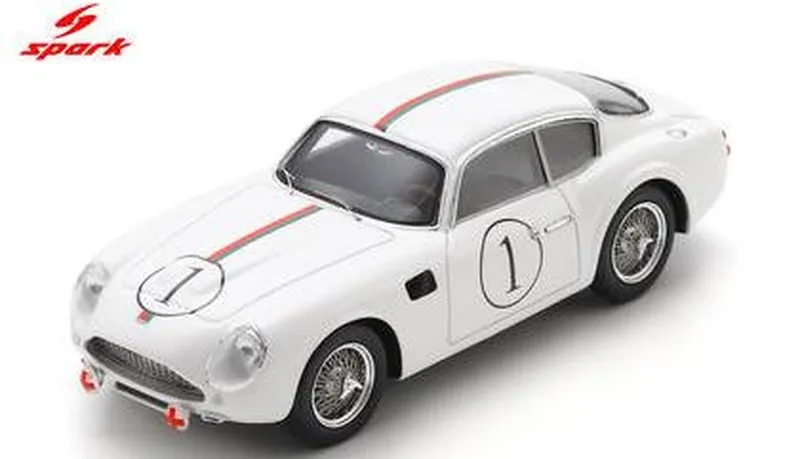 [予約] スパーク 1/43 アストンマーティン DB4 GT ザガート No.1 24H ルマン 1961 "フラン" - J. ケルゲン - J-P. コラス　S2173