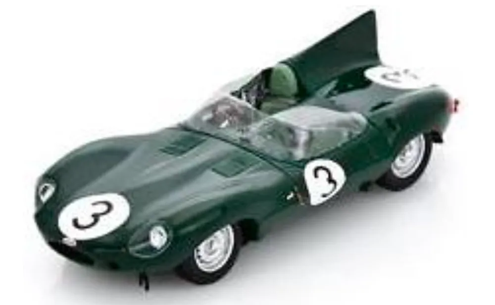[予約] スパーク 1/43 ジャガー D-タイプ No.3 1956 ルマン J.フェアマン／K.ウォートン　S2934