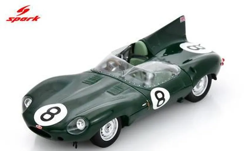 [予約] スパーク 1/43 ジャガー Dタイプ No.8 24H ルマン 1958 D. ハミルトン - I. ビュエブ　S2935
