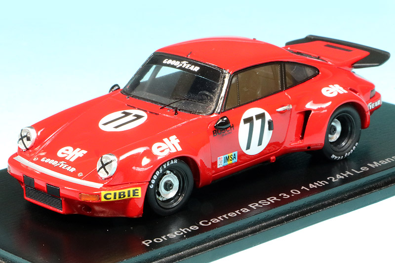 スパーク 1/43 ポルシェ 911 カレラ RSR ルマン 24h 1976 No.77